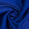 Атласный шелк с ацетатом ярко-синего цвета