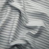 Ткань сорочечная Бриони Полоска (белый, серый)