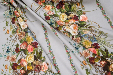 Штапель D&G c цветами