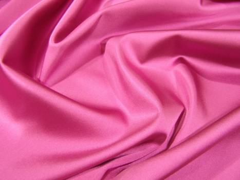Ткань стрейч-атлас розовый (Франция) Armani