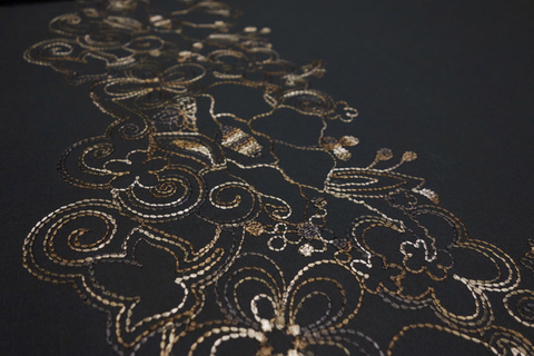 Ткань с вышивкой Dolce Gabbana