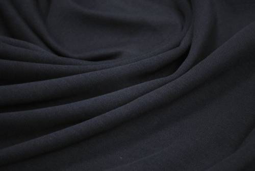 Ткань интерлок темно-синий (Италия)
