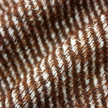 Ткань пальтовая поперечного плетения (шоколад)