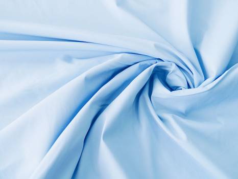 Хлопчатобумажная ткань - бледно-голубая