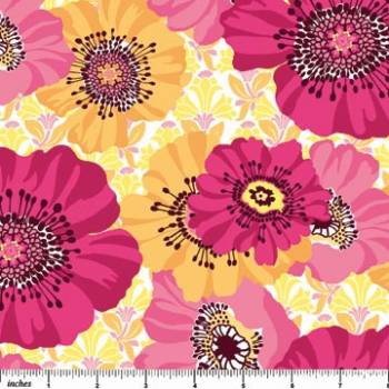 Ситцевая ткань Northcott (США) - цветы