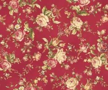 Винтажные розы - хб ткань Япония
