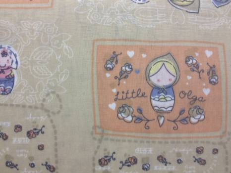 Ткань для пэчворка детская Little Olga (Голландия)