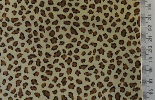 Японская ткань - хлопок с леопардовым принтом