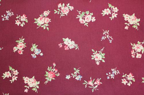 Японская ткань хлопок - стильные цветы