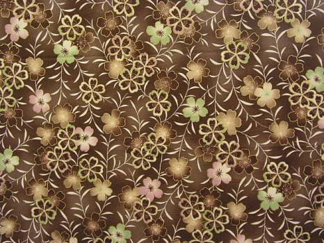 Ткань хлопок Quilt-Gate (Япония) - цветочки