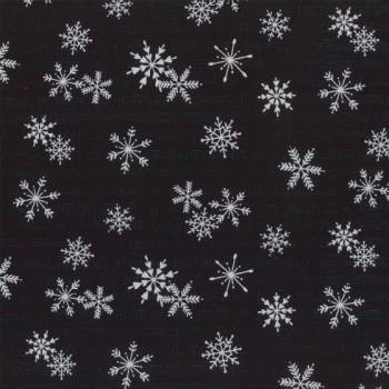 Новогодняя ткань снежинки MODA (США)