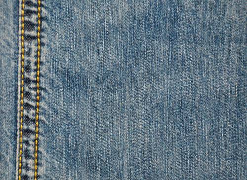 Ткань джинсовая (синяя)